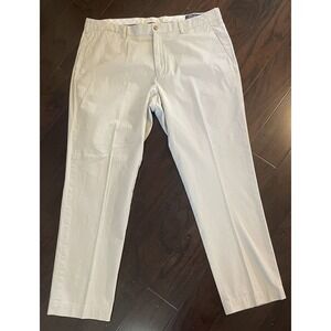 Polo Ralph Lauren Chinos Men 40x32 Tan Stretch Straight Fit Khaki Pants Preppy
